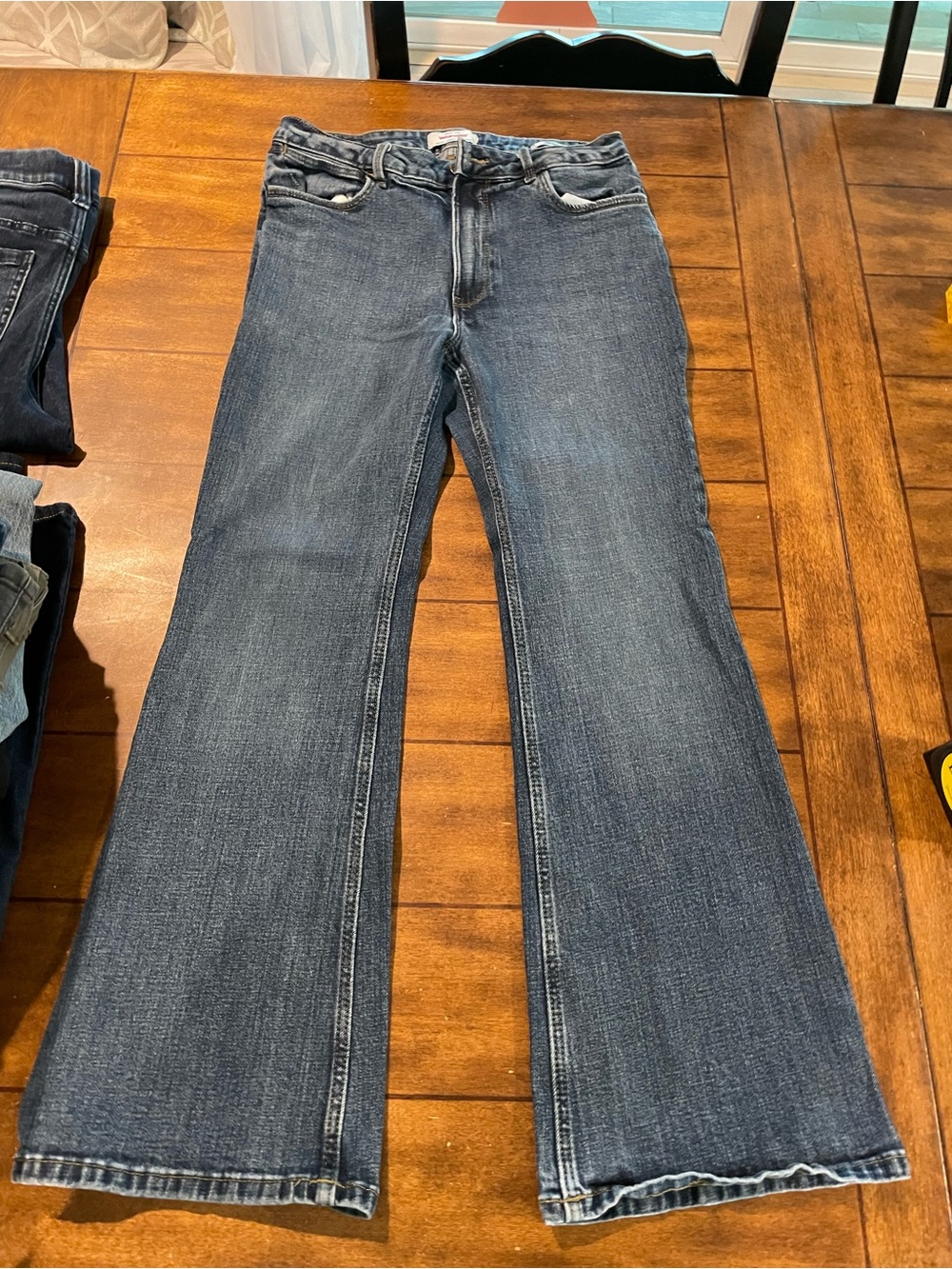 Levi's Women's Dark Blue Flare Jeans